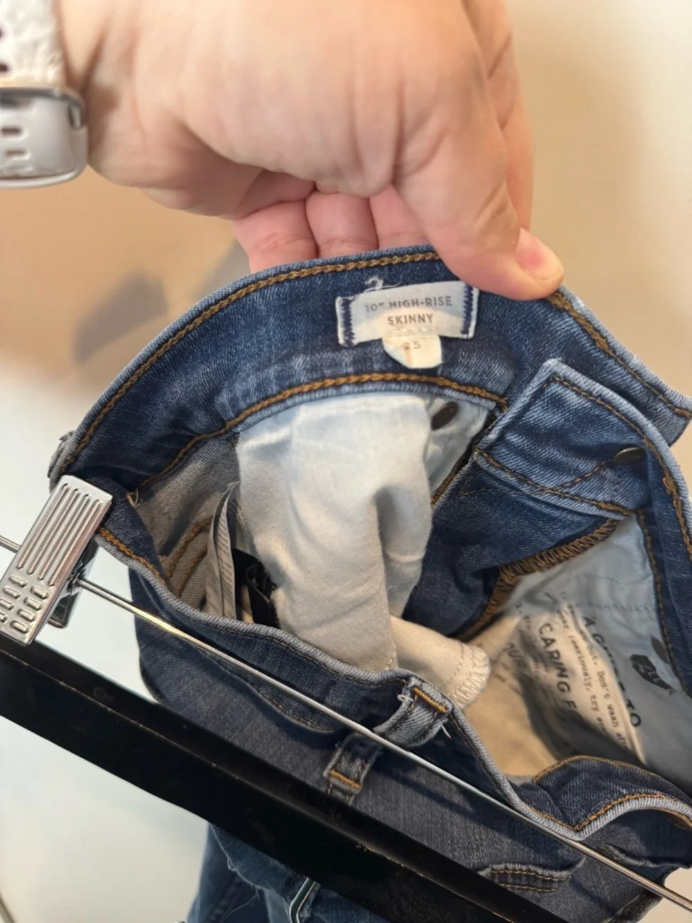 Madewell Mid Wash Blue Skinny Jeans